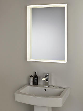 John Lewis & Partners LED Prism Illuminated Bathroom Mirror