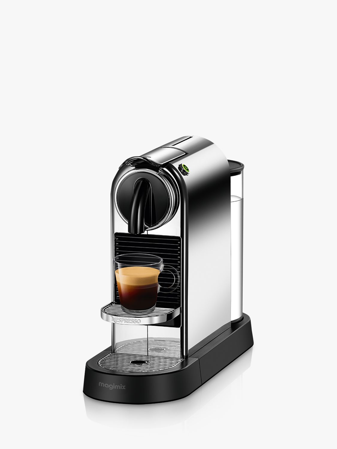 ironie Zorg een vergoeding Nespresso CitiZ Coffee Machine by Magimix, Chrome Effect