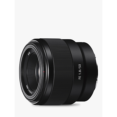 Sony SEL50F18F E 50mm f/1.8 – f/22 Standard Lens