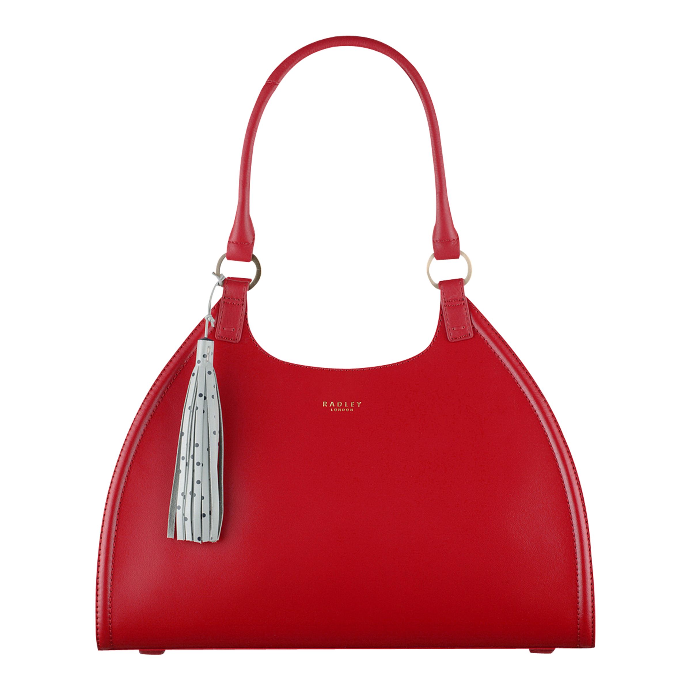 radley red tote bag