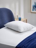 John Lewis & Partners Natural Duck Down Surround Pillow, Soft/Medium