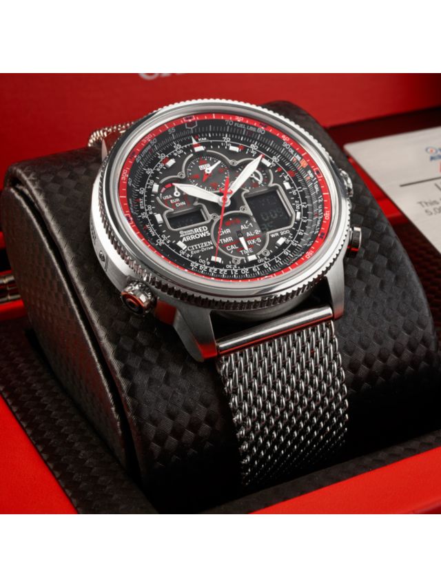 Citizen navihawk best sale red arrows