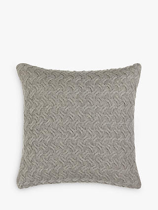 Croft Collection Knitted Waves Cushion