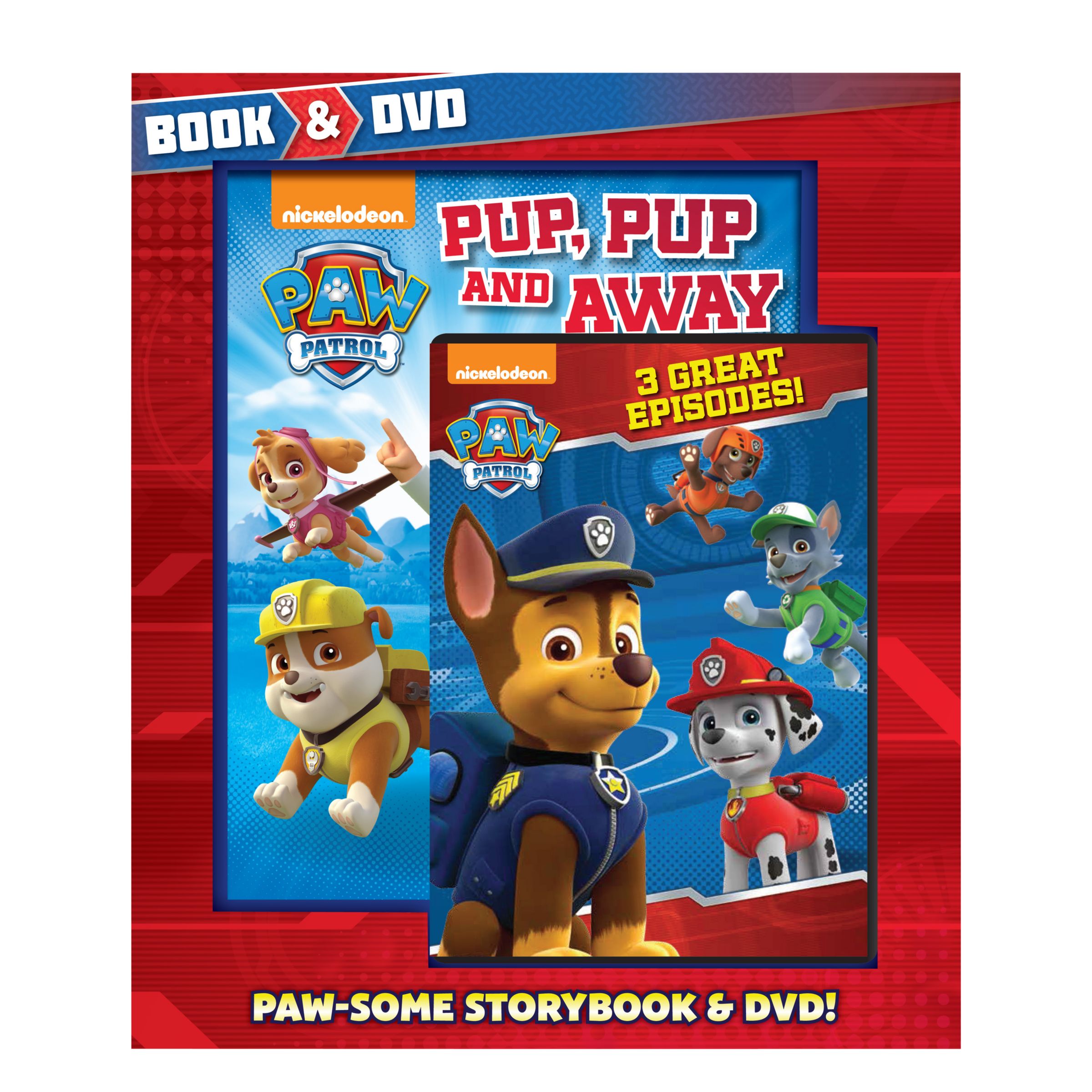 Paw Patrol Book & DVD