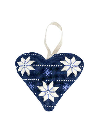 Cleopatra's Needle Lavender Heart Tapestry Kit, Scandinavian