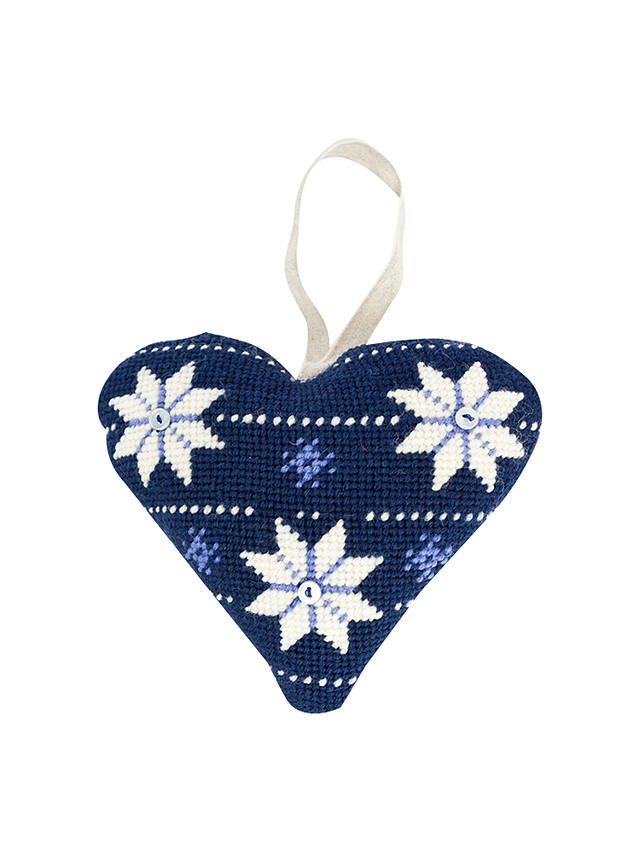 Cleopatra's Needle Lavender Heart Tapestry Kit, Scandinavian