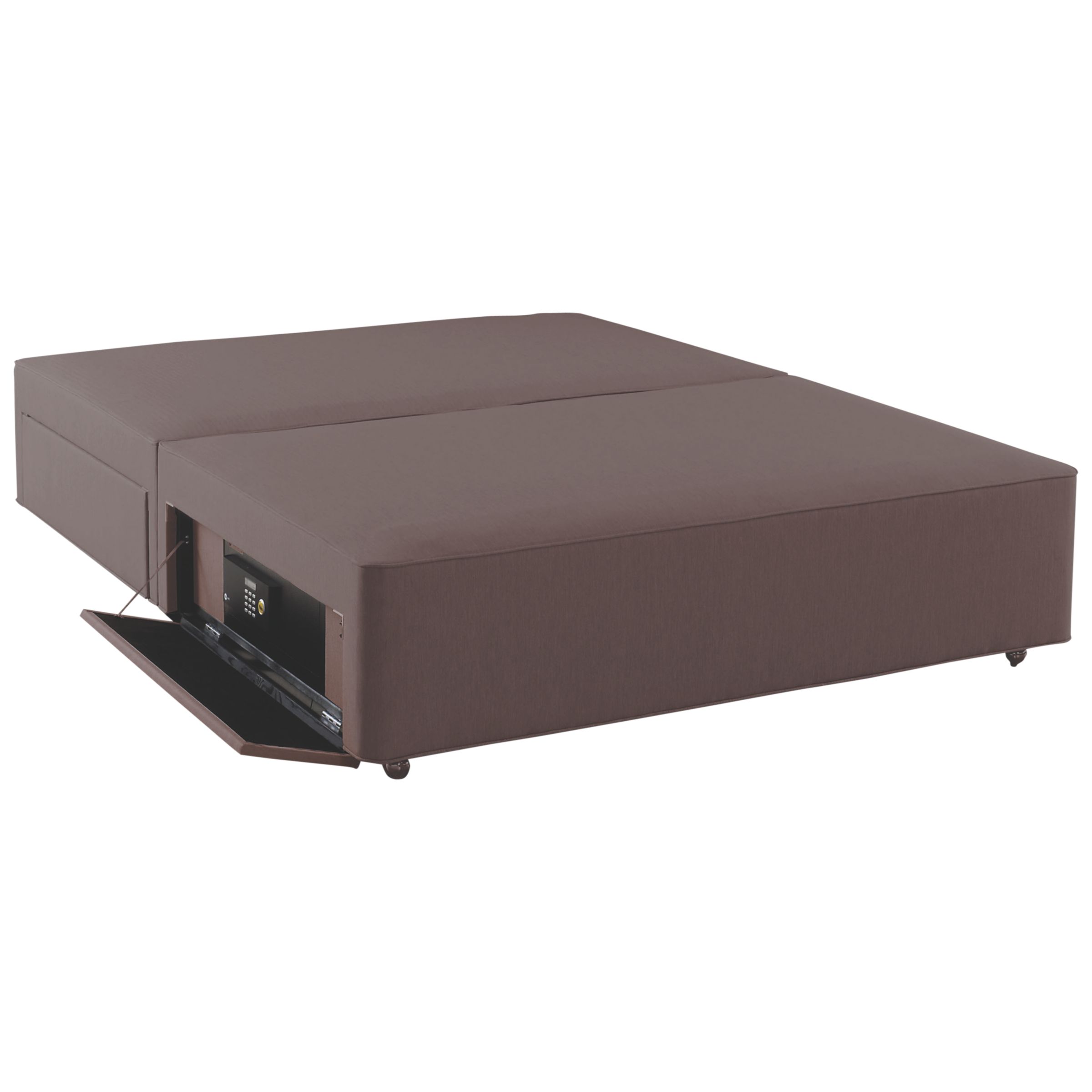 Hypnos Firm Edge 4 Drawer Divan Storage Bed With Laptop Safe