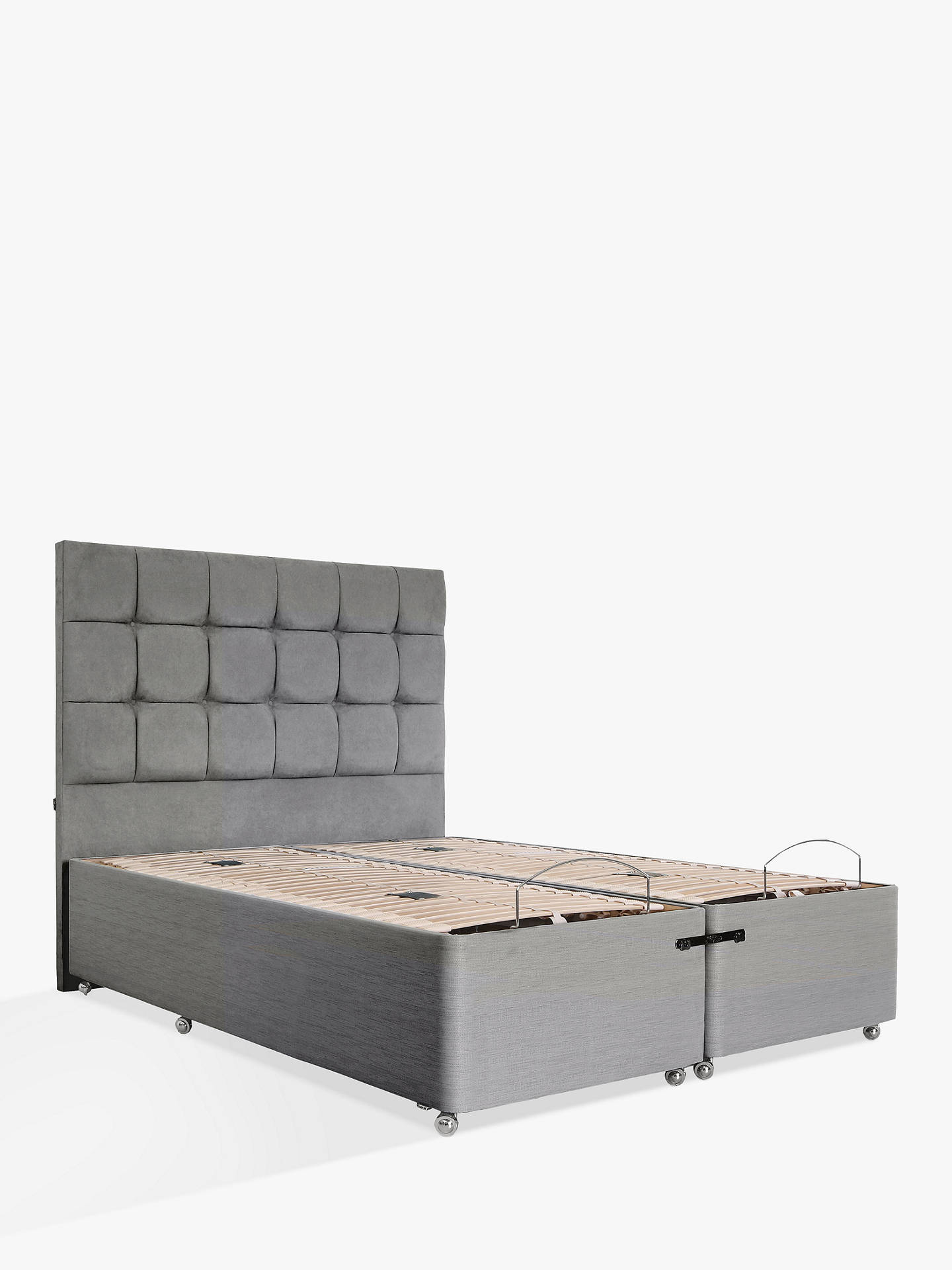 Tempur Adjustable Divan Bed, Super King Size at John Lewis & Partners
