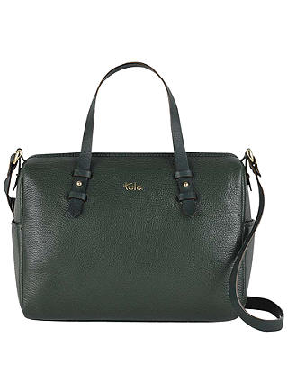 Tula Alpine Originals Leather Medium Grab Bag, Green