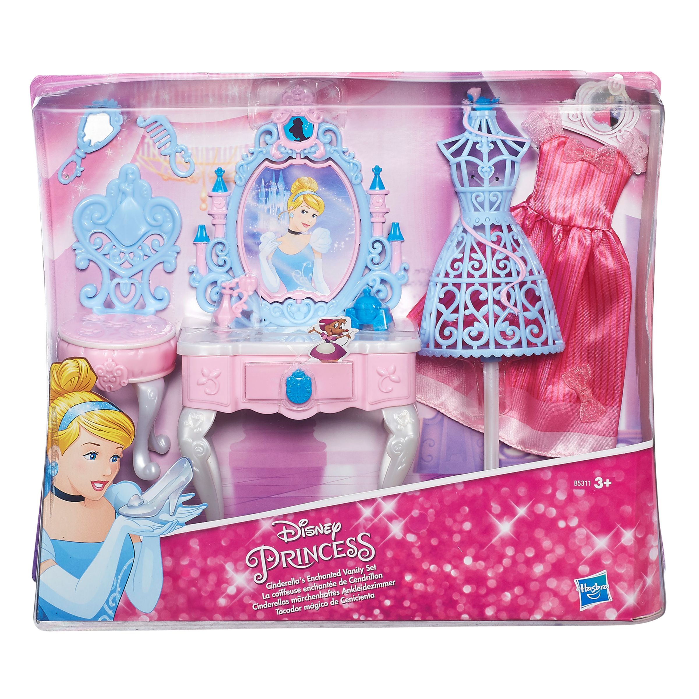 Disney Princess Cinderellas Enchanted Vanity Set At John Lewis Partners