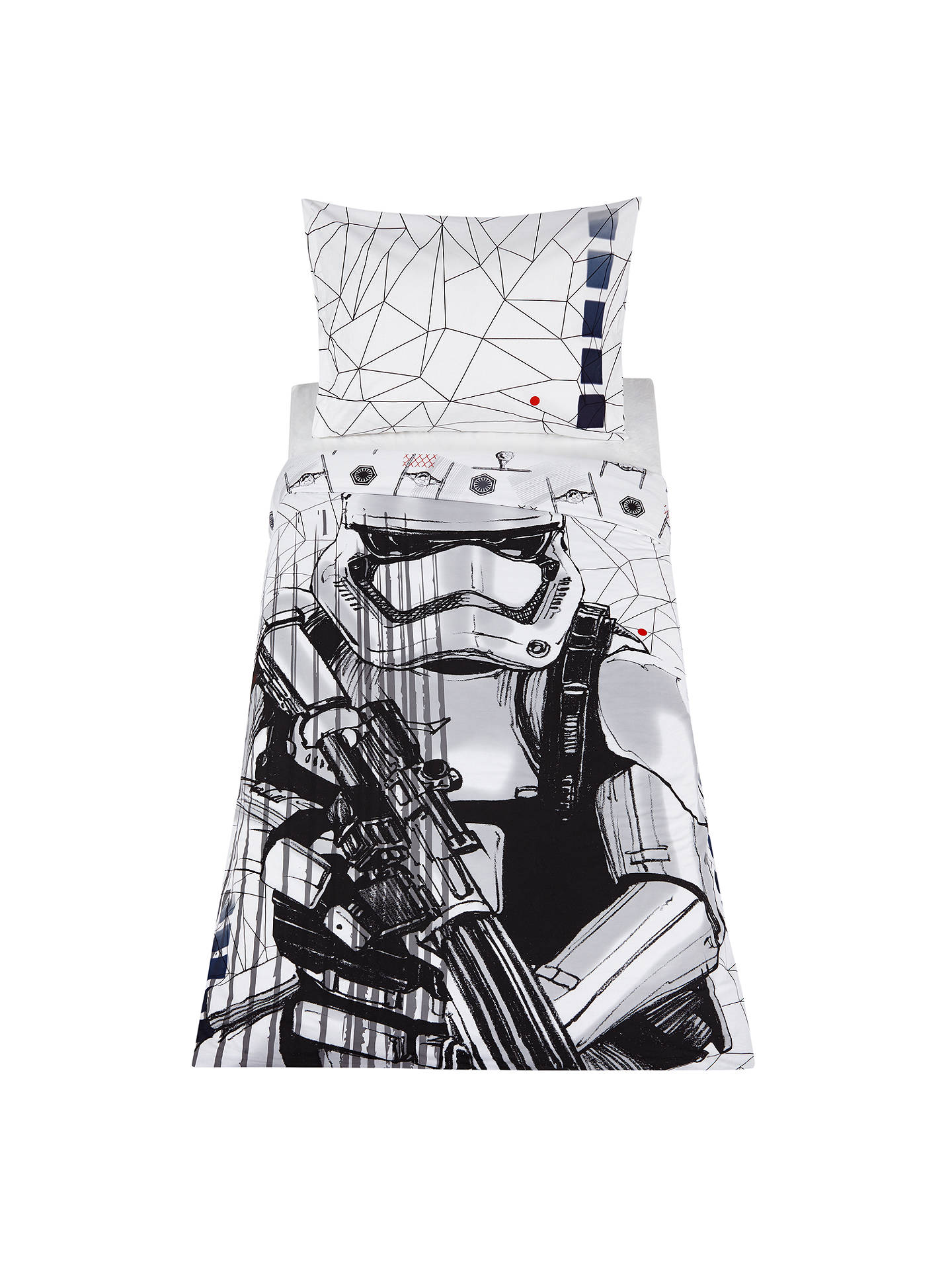 Disney Star Wars Stormtrooper Duvet Cover And Pillowcase Set