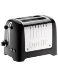 Dualit Lite 2-Slice Toaster with Warming Rack, Black