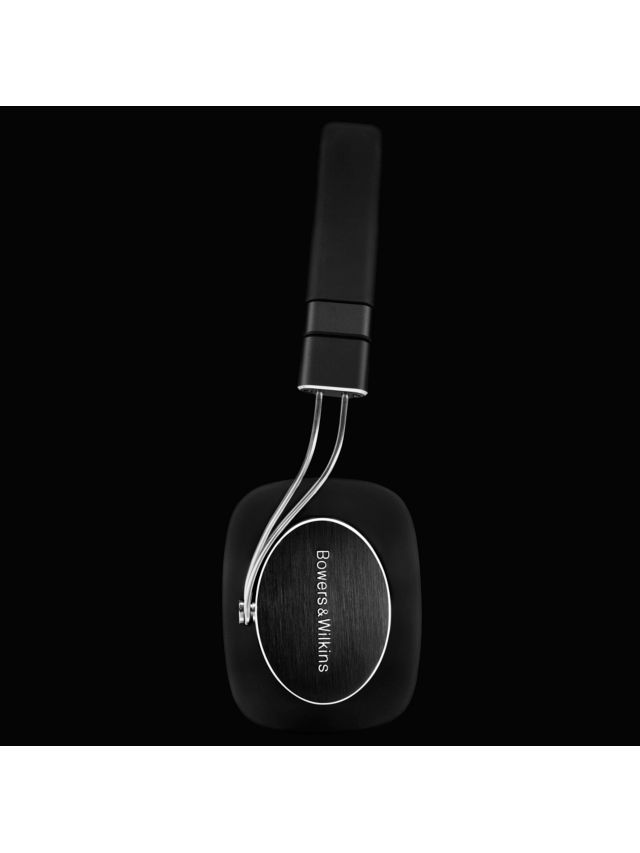 Bowers & Wilkins P3 Series 2 On-Ear Headphones, Black