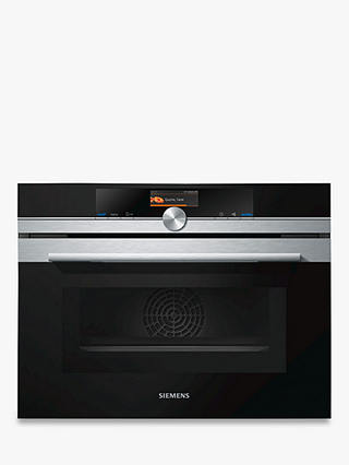 Siemens CM676GBS6B Built-in Microwave Oven with Home Connect, Stainless Steel