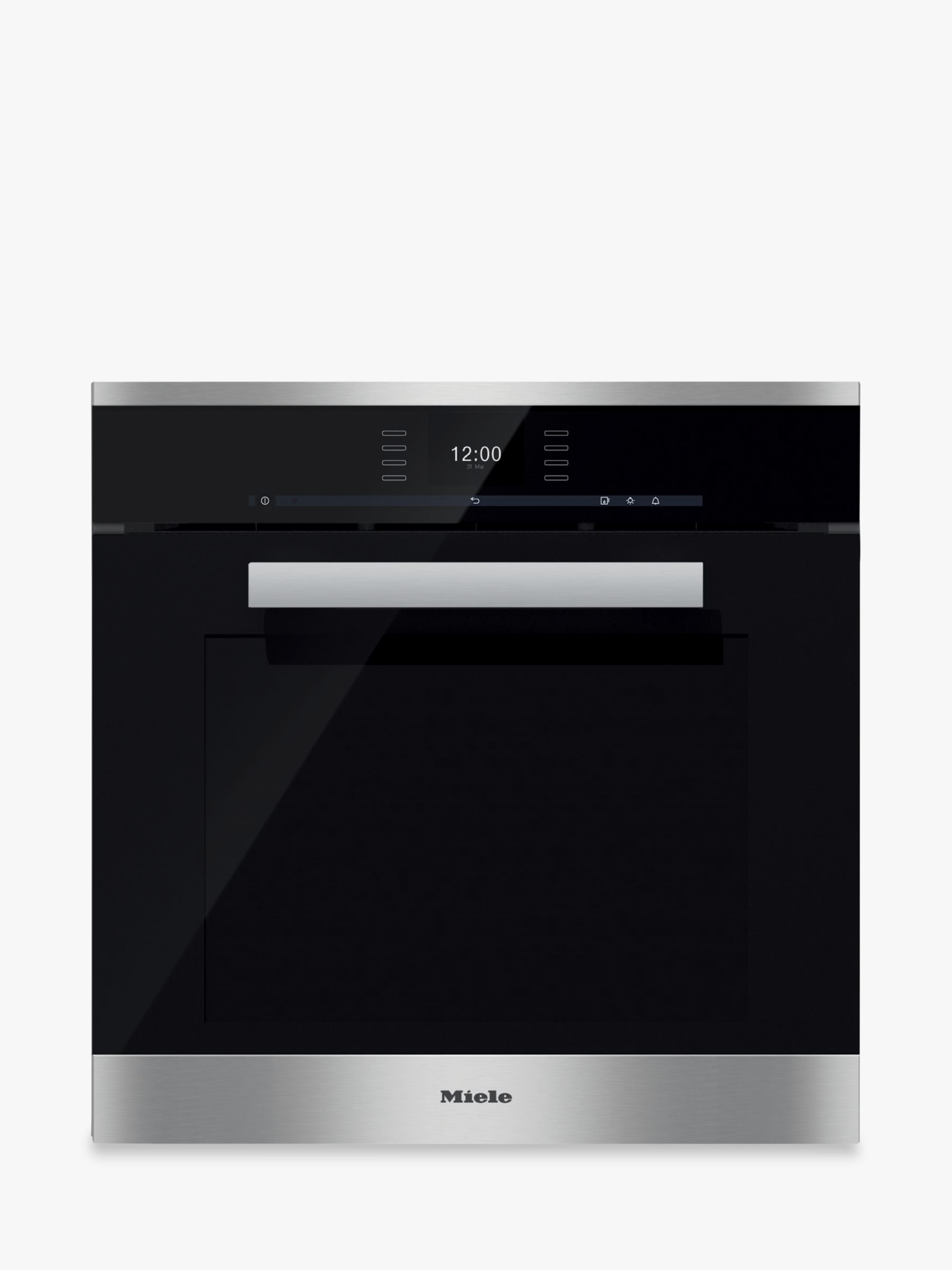 Miele DGC6660XXL Multifunction Single Oven with Steam, Clean Steel
