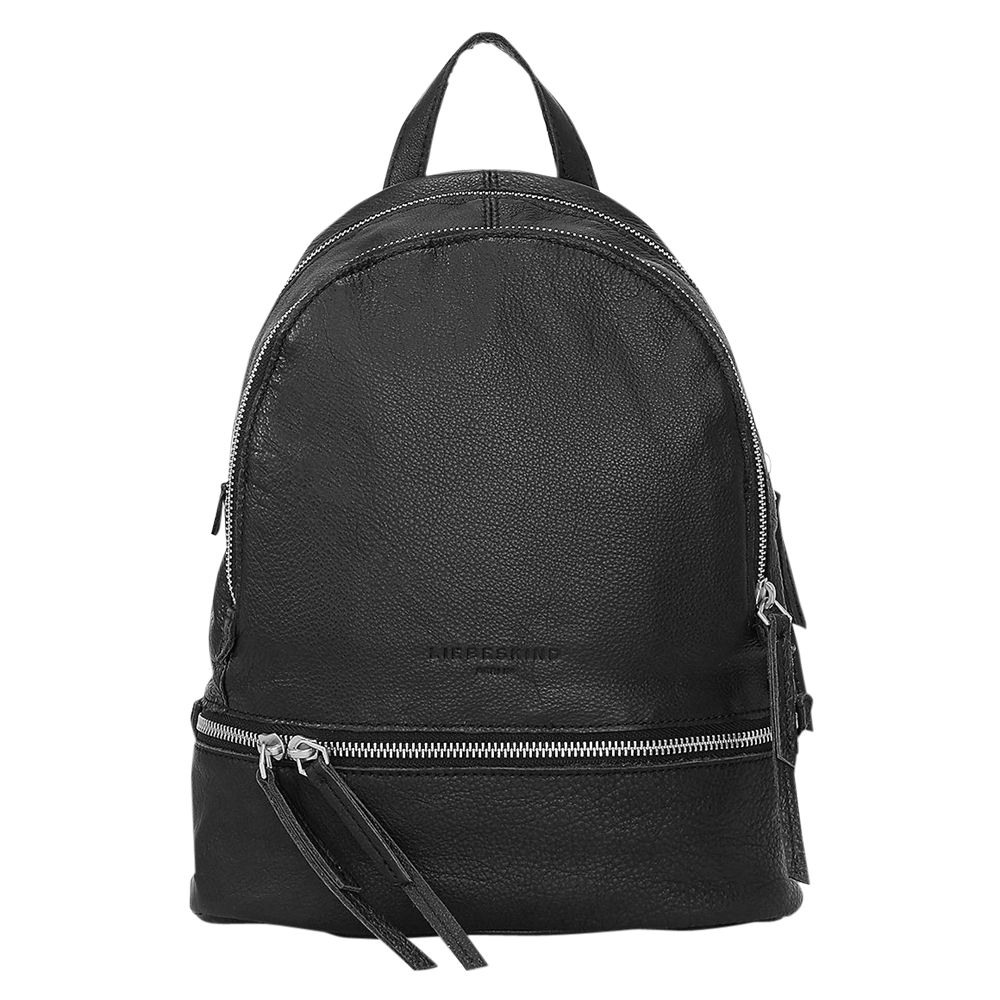 Buy Liebeskind Berlin Lotta B6 Leather Backpack, Black | John Lewis