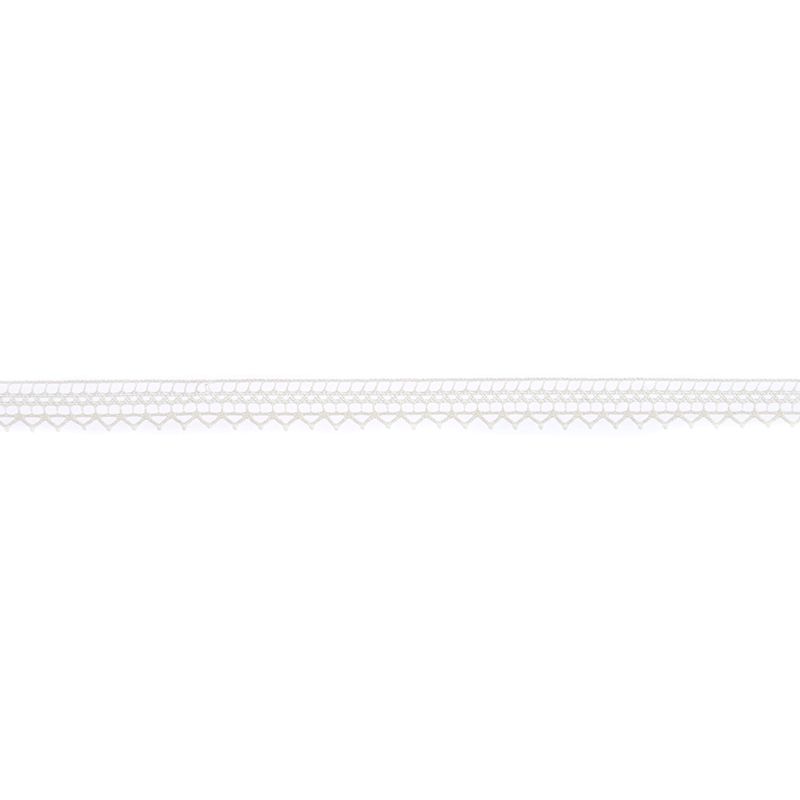 La Stephanoise Cotton Lace Trimming, 10mm, Cream