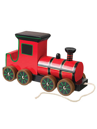 Orange Tree Baby Steam Train Pull Along Wooden Toy