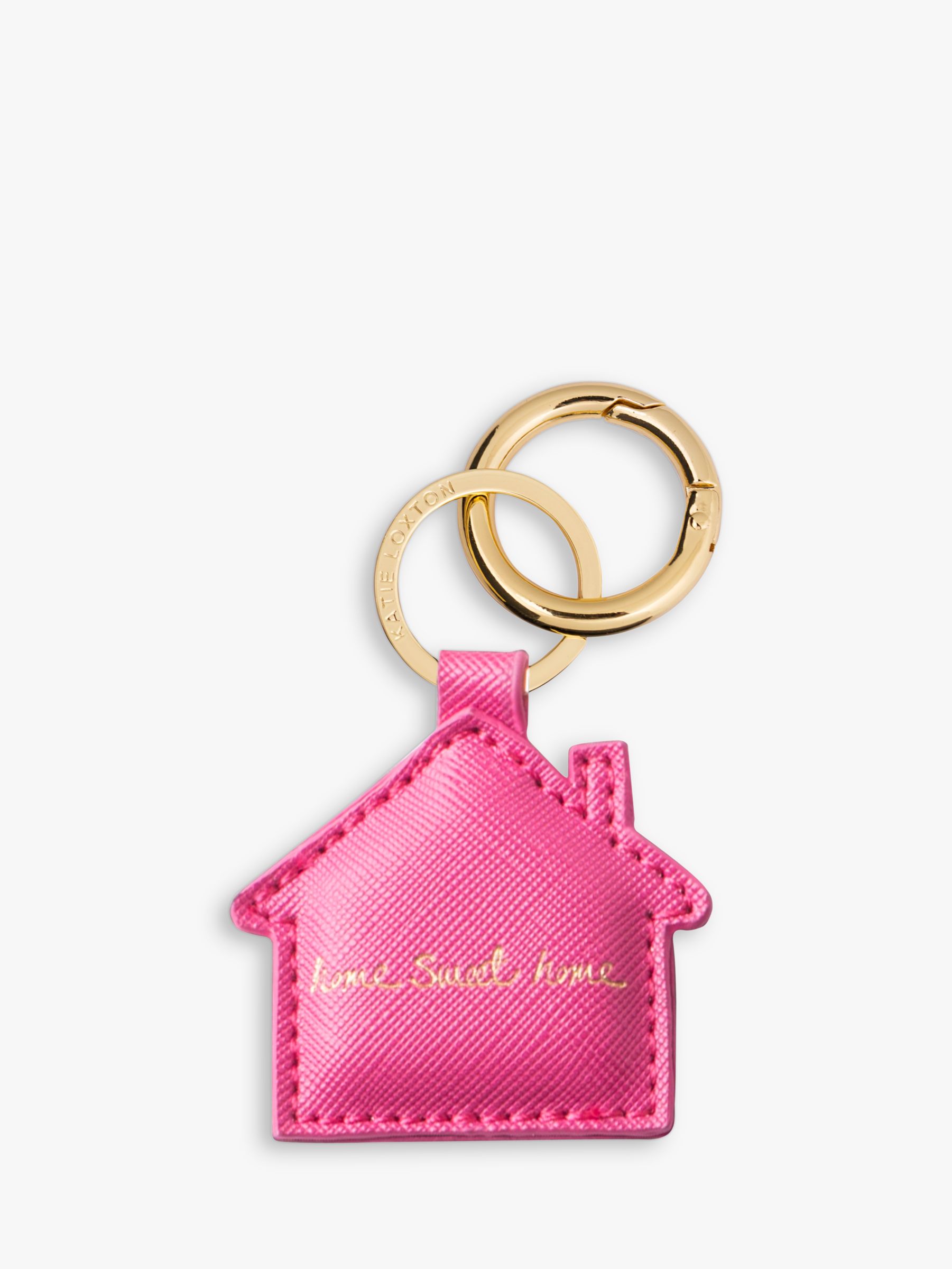 Katie Loxton Home Sweet Home Keyring at John Lewis & Partners