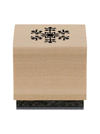 East of India Rubber Snowflake Stamp