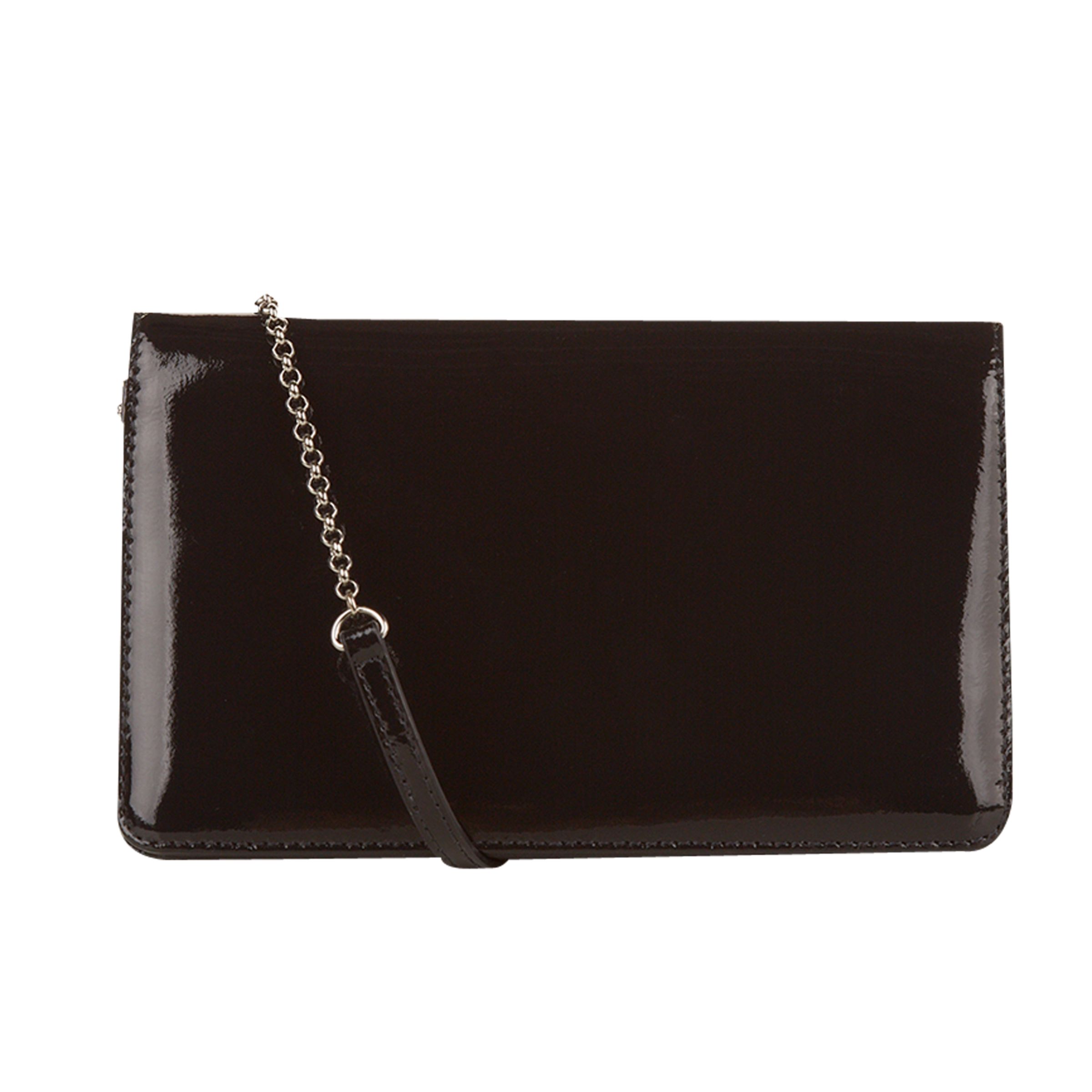 hobbs navy clutch bag