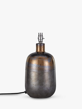 John Lewis & Partners Ember Metallic Ceramic Lamp Base, Bronze, H30cm