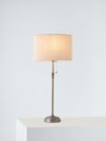 John Lewis Isabel Tall Table Lamp, Pewter