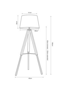 John lewis jacques clearance tripod floor lamp