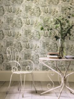 Sanderson Waterperry Wallpaper, Willow / Olive DWAP216283