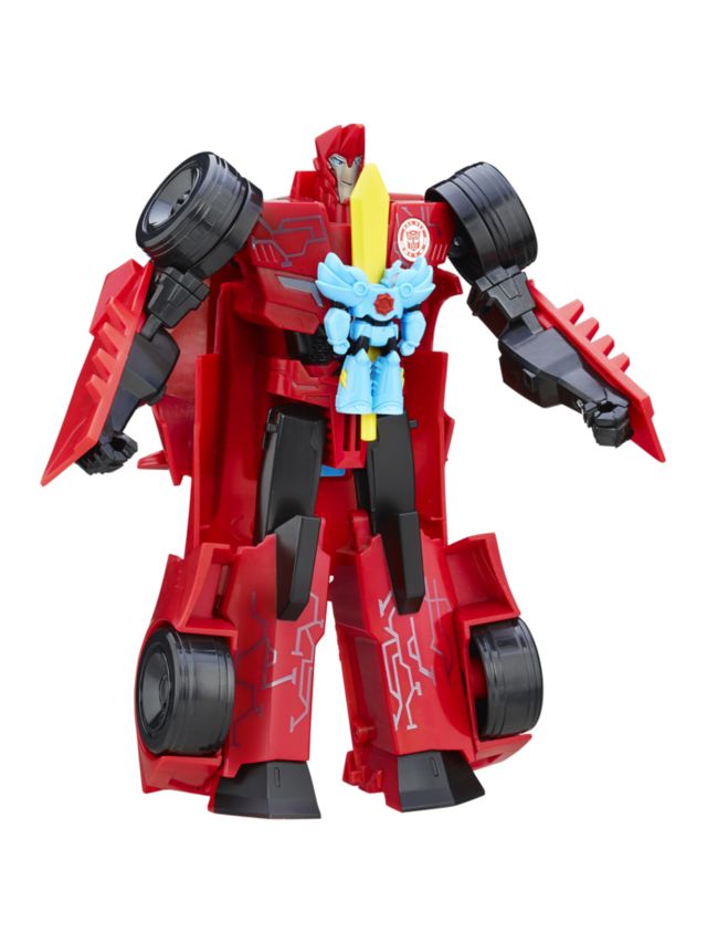 Transformers Robots in Disguise Power Surge Sideswipe and