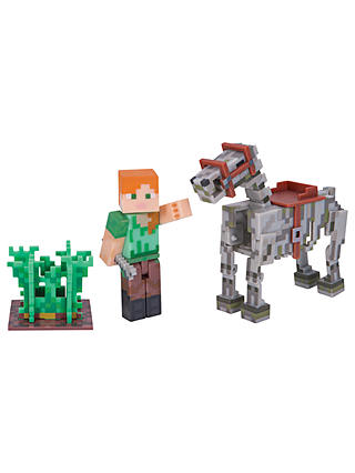 Minecraft Alex & Skeleton Horse Series 3 Pack