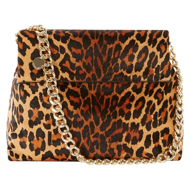 karen millen leopard print purse