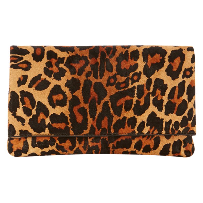 karen millen leopard print purse