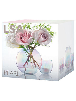 Lsa International Pearl Vase H11Cm Mother Of Pearl 
