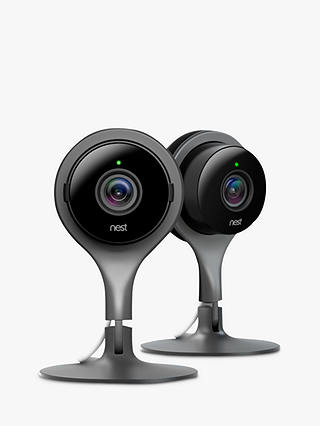 Google Nest Cam Indoor Security Camera, Pack of 2