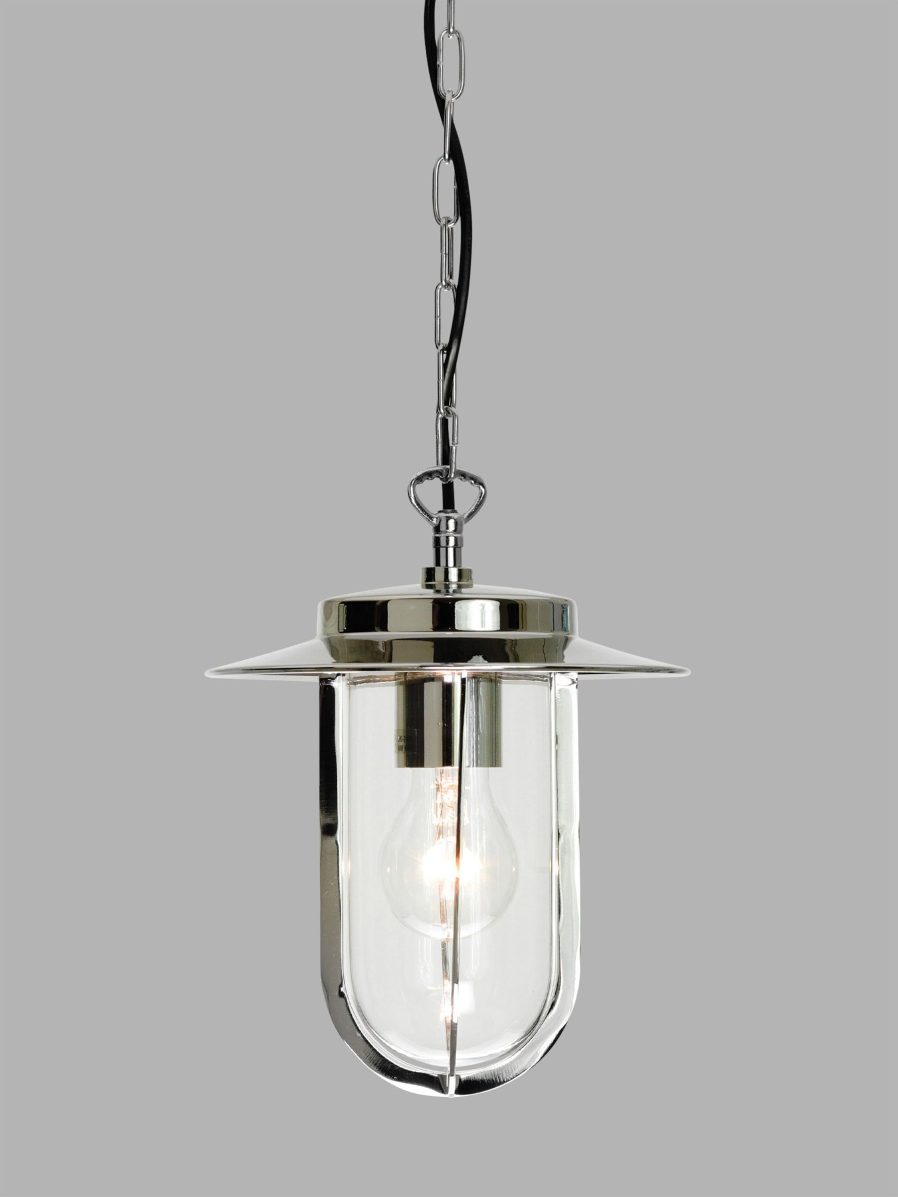 Astro Montparnasse Outdoor Pendant Porch Light Polished Nickel At