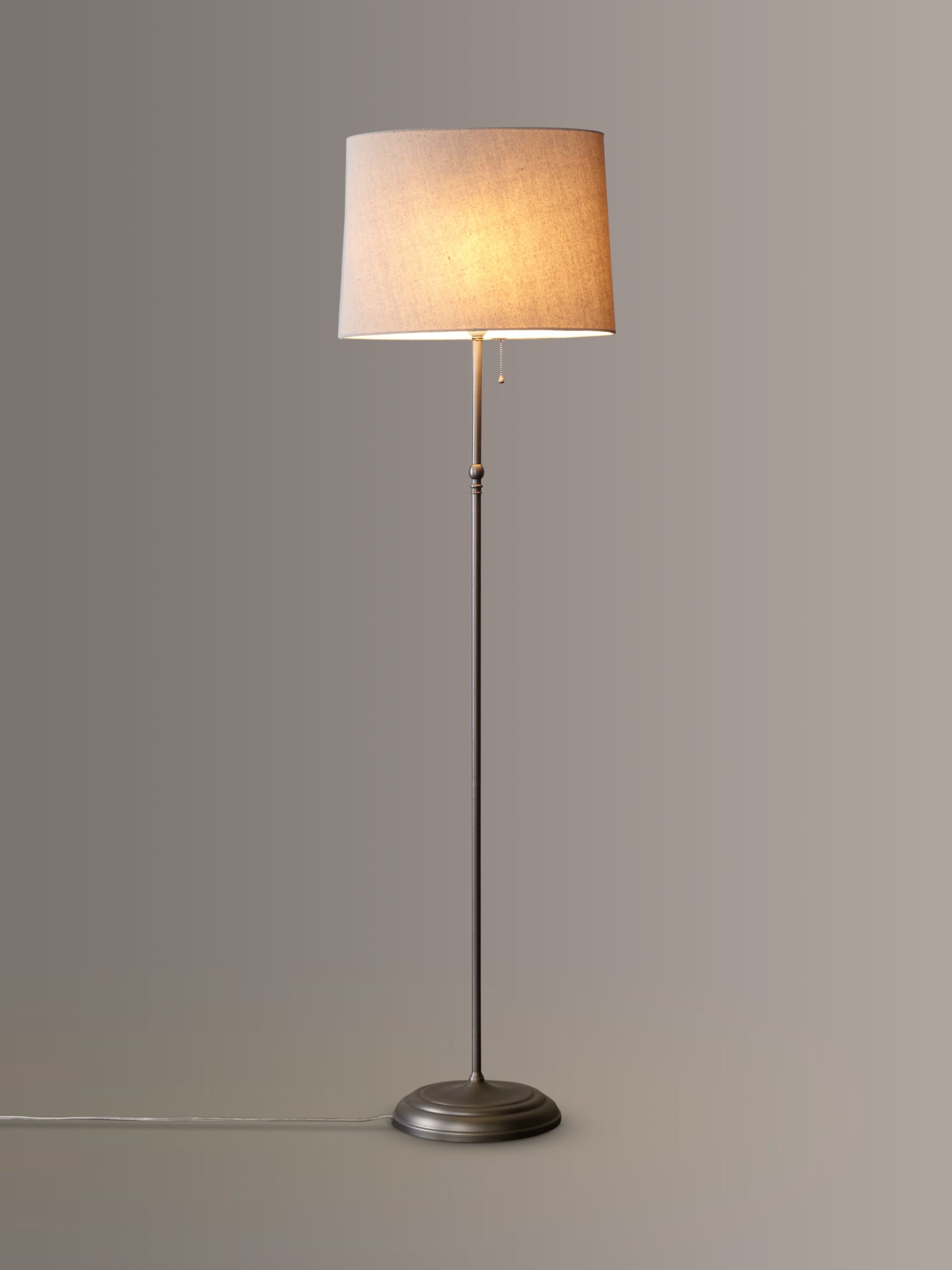 Photo of John lewis isabel oval shade floor lamp