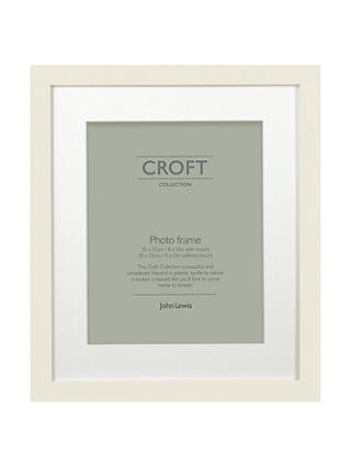 Croft Collection Frame & Mount FSC-certified, 8 x 10" (H20 x W25cm)