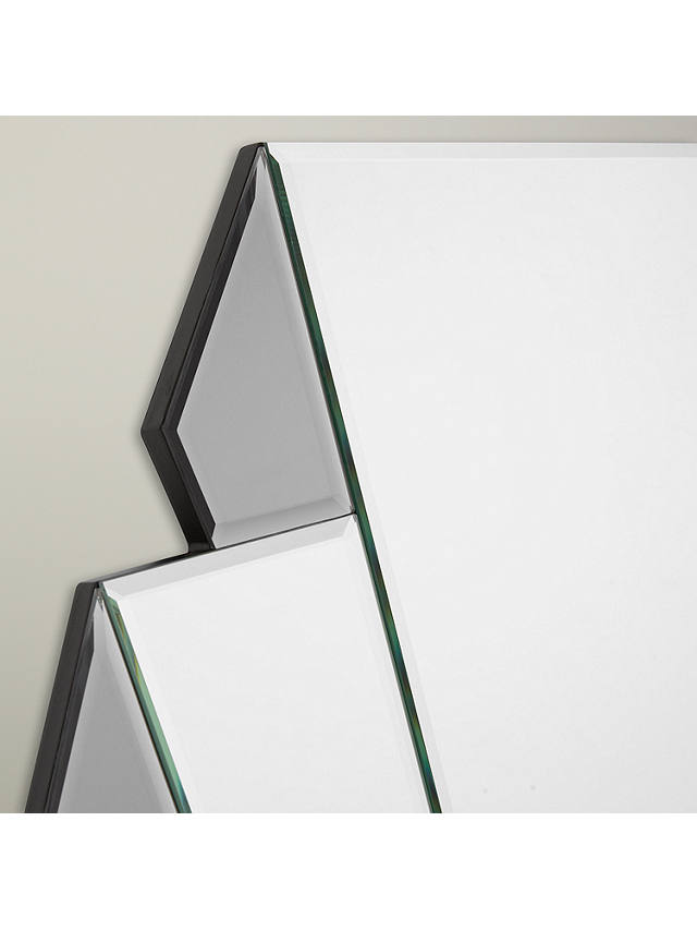 Deco Smoked Glass Mirror, 76 x 76cm, Clear