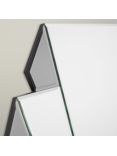 Deco Smoked Glass Mirror, 76 x 76cm, Clear