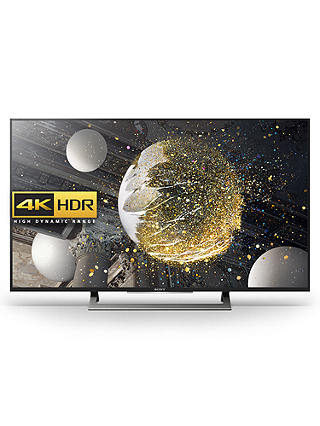 Sony Bravia 43XD8077/8099 LED HDR 4K Ultra HD Android TV, 43" With Youview/Freeview HD & Silver Slate Design
