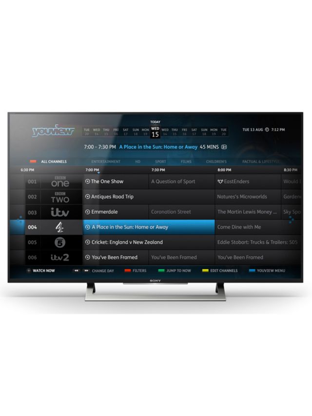 Sony Bravia 43XD8099 LED HDR 4K Ultra HD Android TV, 43 With  Youview/Freeview HD 