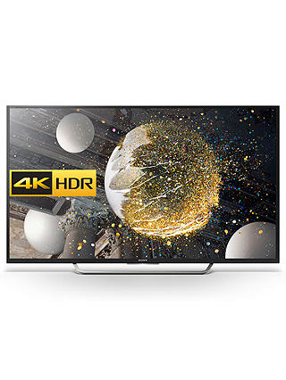 Sony Bravia 55XD7005 LED HDR 4K Ultra HD Android TV, 55" With Youview/Freeview HD & Silver Shaft Design