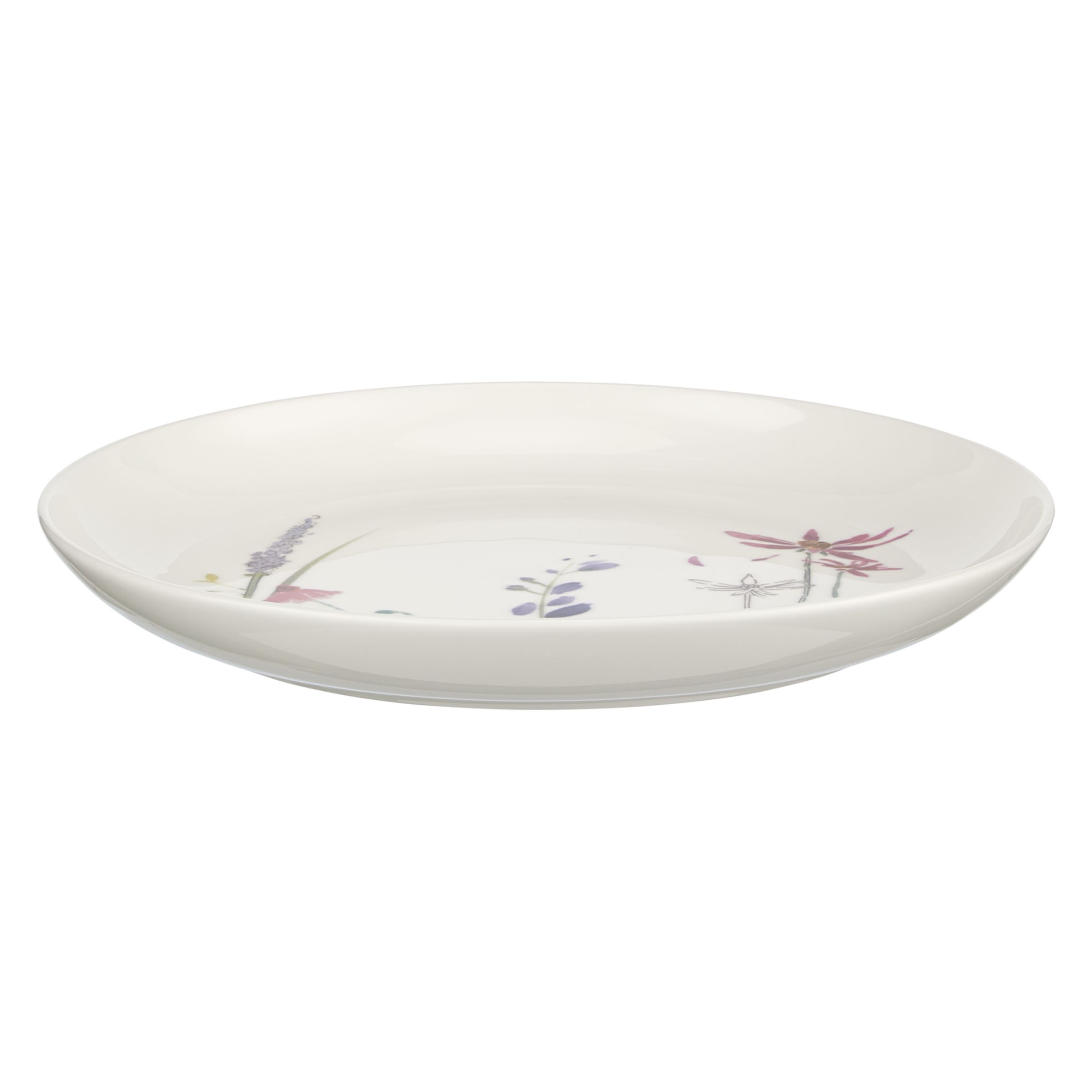 John Lewis & Partners Leckford 21cm Bone China Plate