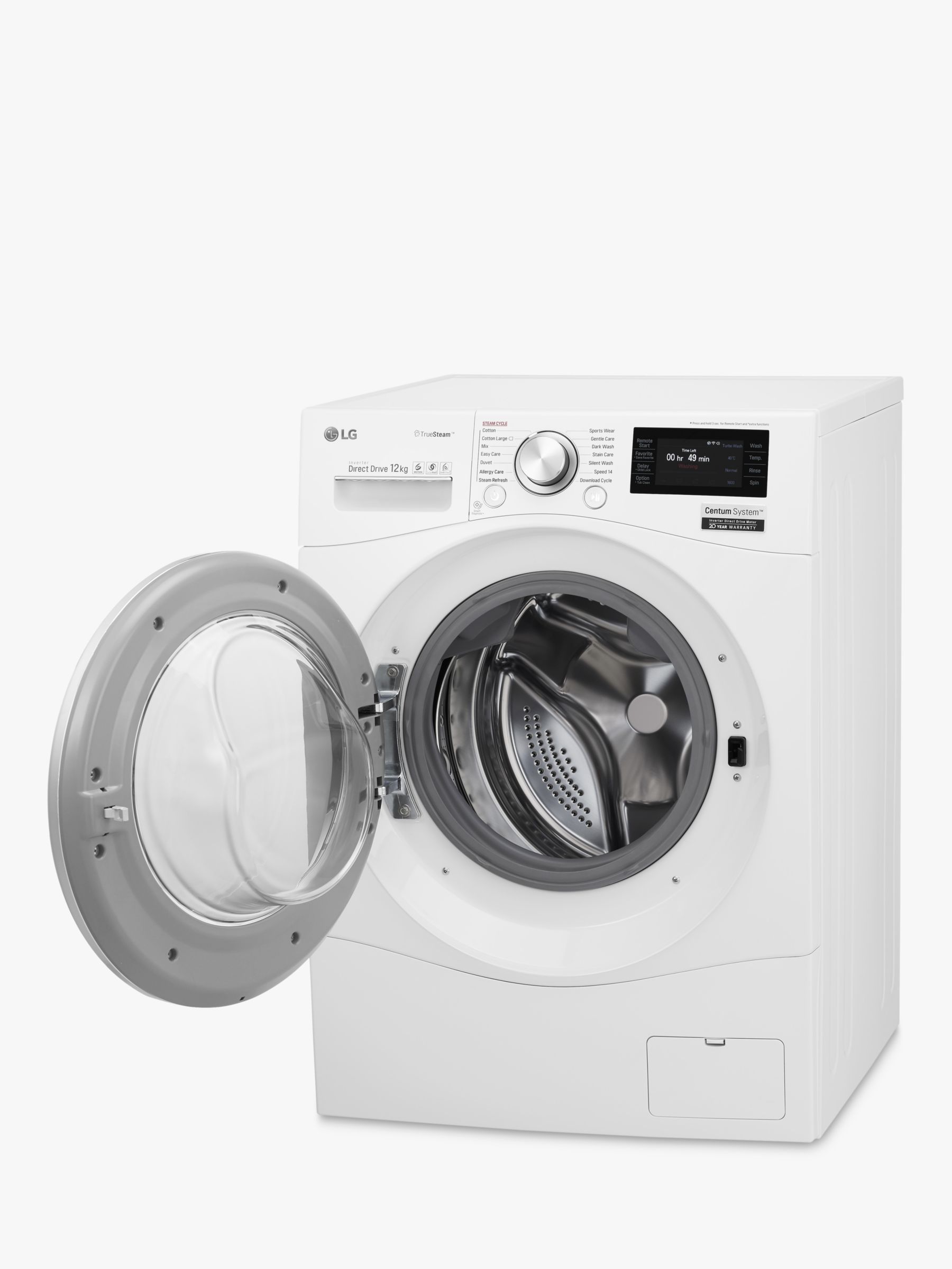 Lg Fh6f9bds2 Freestanding Washing Machine 12kg Load A Energy