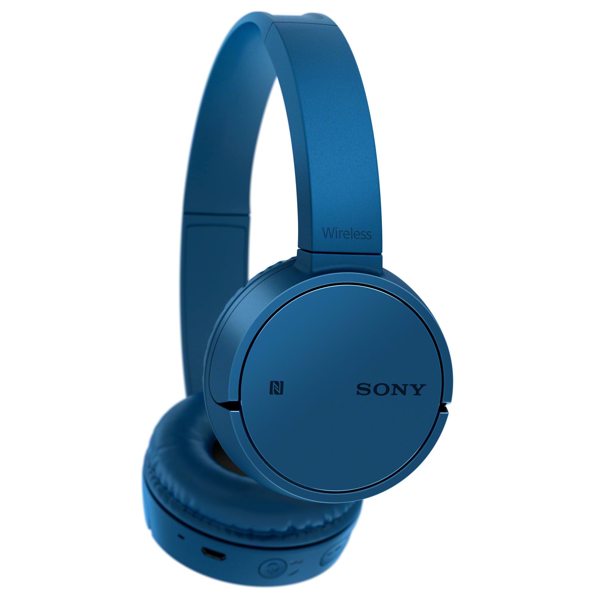 Sony MDR ZX220BT Bluetooth On Ear Headphones with Mic Remote Blue