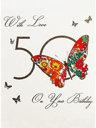 Five Dollar Shake With Love On You 50th Birthday Card