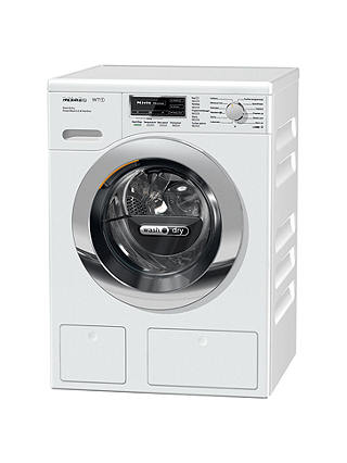 Miele WTH120WPM Washer Dryer, 7kg Wash/4kg Dry Load, A Energy Rating, 1600rpm Spin, White