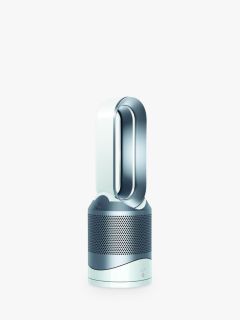 Dyson HP02 Pure Hot + Cool Link Fan Heater Air Purifier, White/Silver