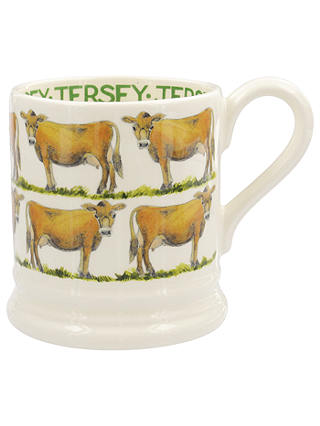 Emma Bridgewater Jersey Cow Half Pint Mug, Multi, 310ml